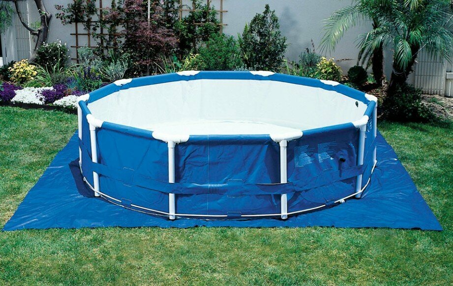 Подстилка Intex, для бассейнов, сверхпрочный ПВХ, 2.44-4.57 м — фото 1