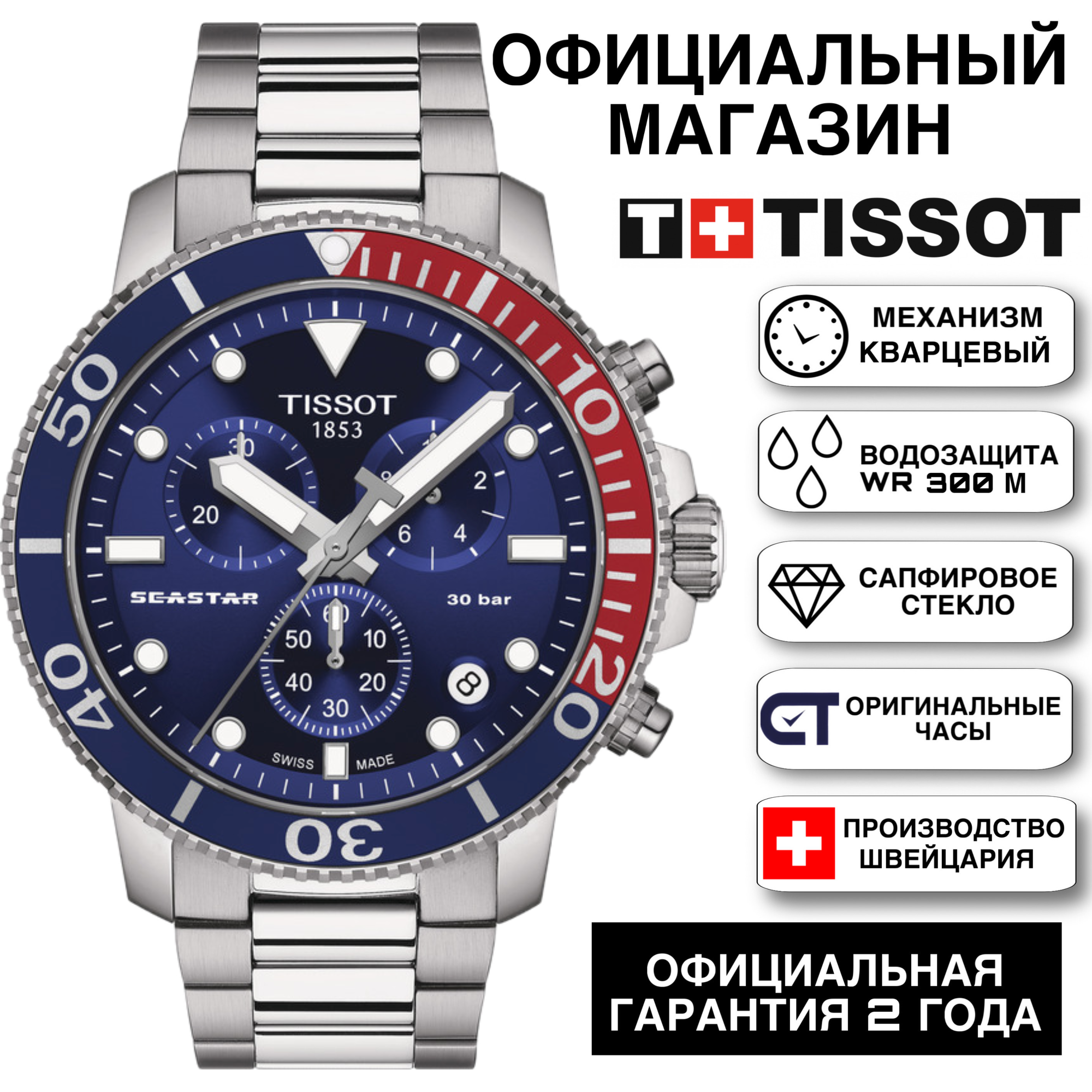 Наручные часы TISSOT T-Sport 