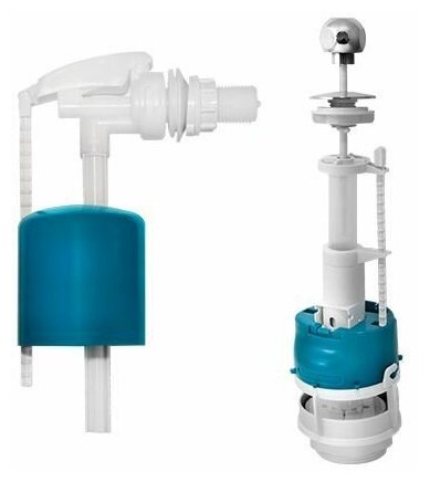 фото Арматура шток белый, бок. подводка, ИнкоЭр (И -СБа- БпрН-Б-М Р)