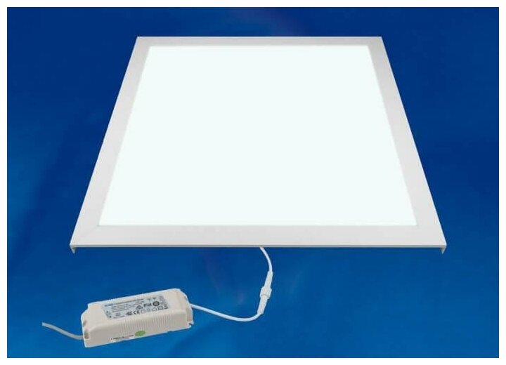 Uniel Потолочный светодиодный светильник (UL-00004126) Uniel ULP-6060 40W/4000K IP54 CLIP-IN WHITE