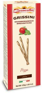 Хлебные палочки Panealba Гриccини со вкусом пиццы 125г (Италия)