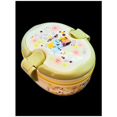 Ланч- бокс (В-251) 420 мл с крышкой на защелках и детским рисунком