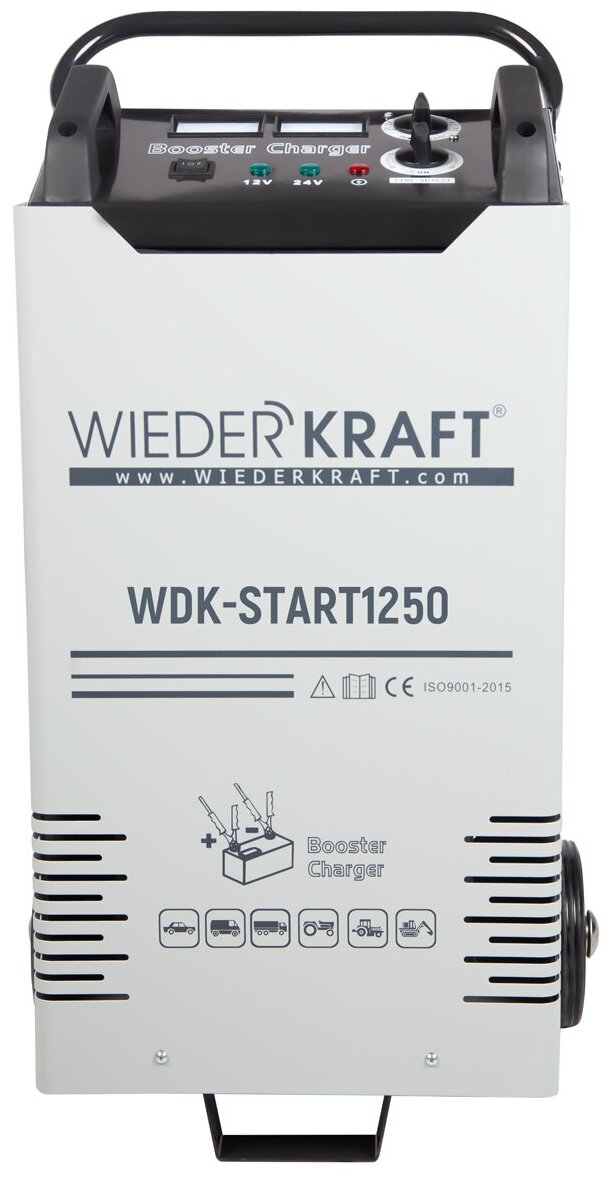 WDK-Start1250 Wiederkraft Пуско-зарядное устройство ПЗУ для запуска/зарядки аккумуляторов 12/24в WDK .