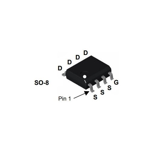 Микросхема FDS6680A N-Channel MOSFET 30V 12.5A