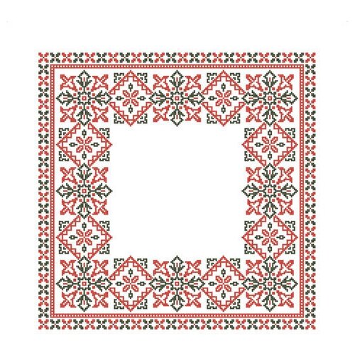 фото Набор для вышивки каролинка арт. кксн-010(хб) радость 45х45 см