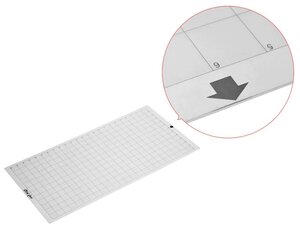 Адаптированный Стандартный раскройный мат для плоттера, размер 305x649 мм. Подходит для Silhouette Cameo, Cricut. Цена за 1 шт.