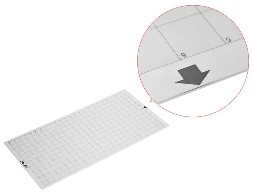Адаптированный Стандартный раскройный мат для плоттера, размер 305x649 мм. Подходит для Silhouette Cameo, Cricut. Цена за 1 шт.