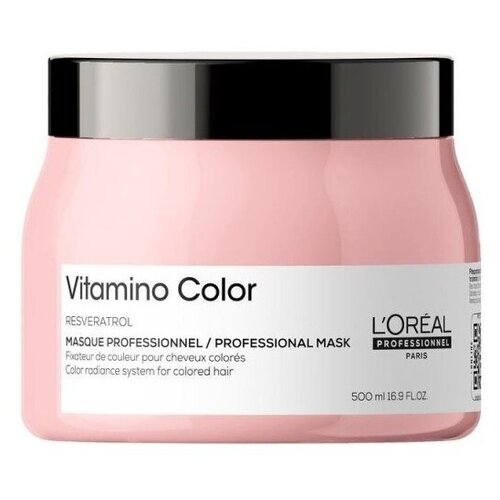 Loreal Vitamino Color Masque - Маска для окрашенных волос 500 мл