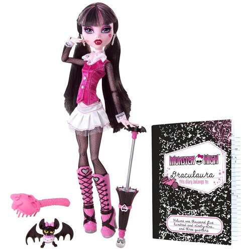 Кукла Монстр Хай Дракулаура 2013 бейсик, Monster High Basic Draculaura