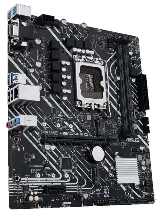 Материнская плата Asus PRIME H610M-E D4-CSM (90MB19N0-M0EAYC) - фото №2