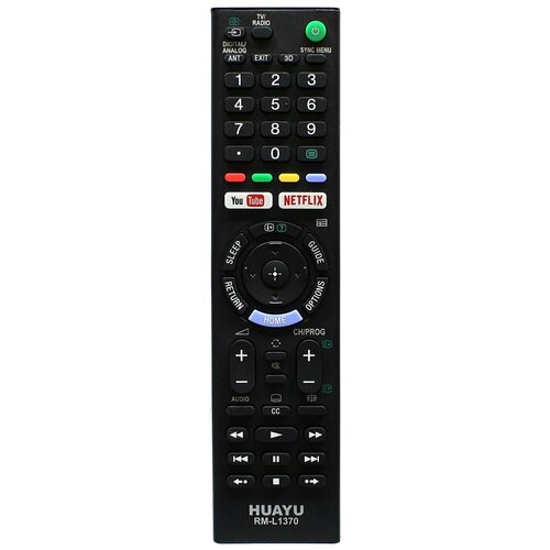 фото Пульт универсальный к sony rm-l1370 netflix huayu