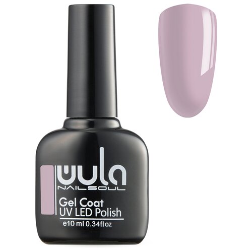 WULA гель-лак для ногтей Gel Coat, 10 мл, 42 г, 354 бледно-лавандовый голографическое гель лаковое покрытие wula nailsoul holographic gel coat 10 мл