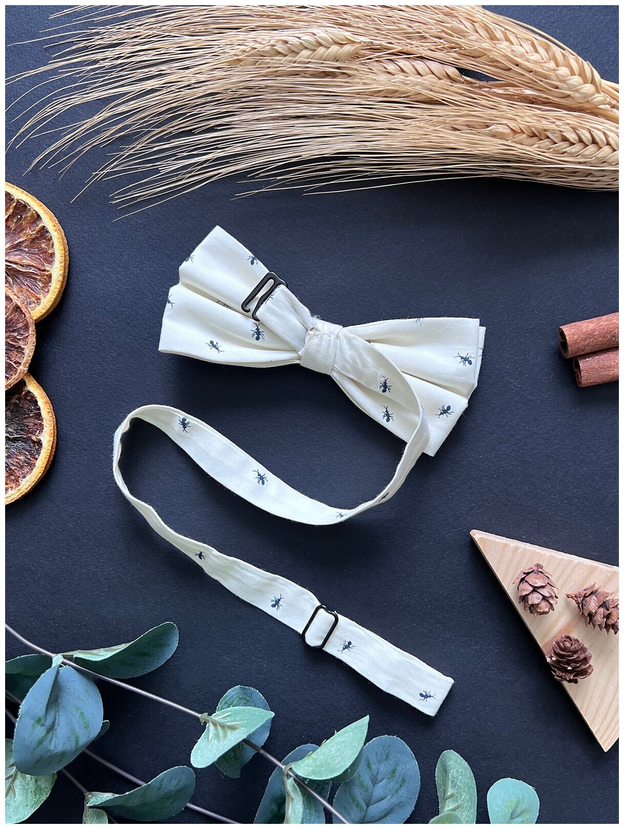 Бабочка 2beMan, белый — фото 1