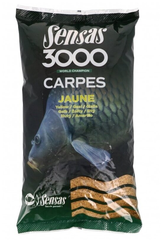 Прикормка "Sensas 3000 Carp Jaune" 1кг