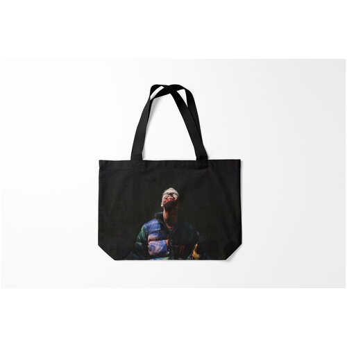 фото Сумка-шоппер / 46х35 см / rap / pharaoh фараон вампир burnettie