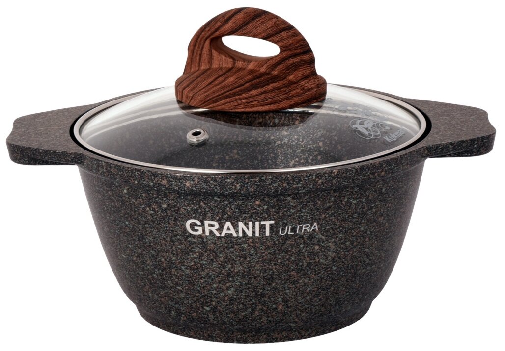 Кастрюля Kukmara Granit ultra