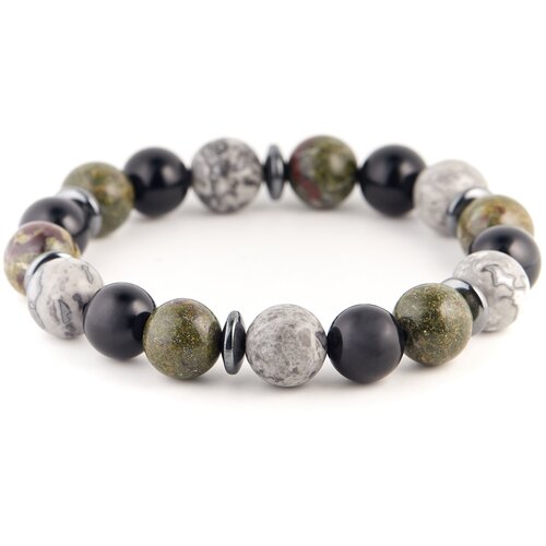 фото Браслет мужской из натуральных камней sacramento concord (размер 16-18 см)