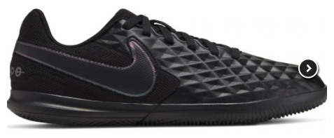 Футзалки NIKE, размер 29.5, черный
