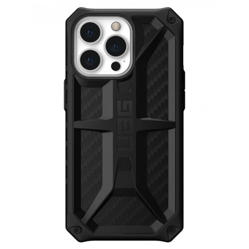 фото Чехол uag monarch (113161114242) для iphone 13 pro max (carbon fiber)