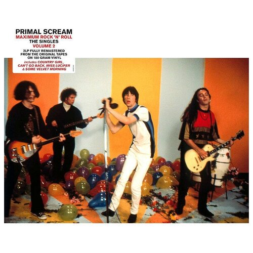 Виниловая пластинка Primal Scream Виниловая пластинка Primal Scream / Maximum Rock 'n' Roll: The Singles Vol. 2 (2LP)
