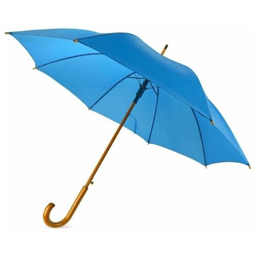 Зонт полуавтомат, голубой