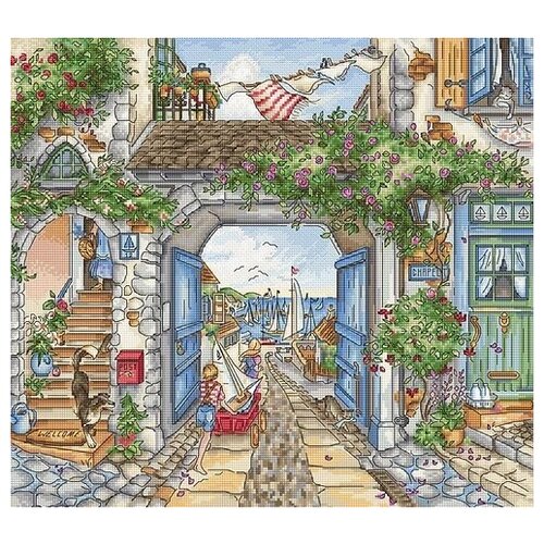фото Набор для вышивания letistitch l8004 летний город