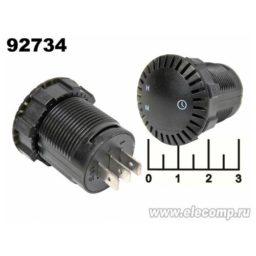 Часы цифровые в панель TS-CAU54 красные 209700₽