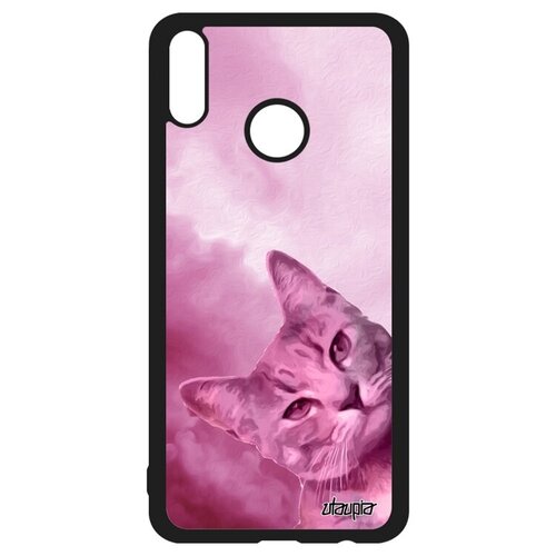 фото Противоударный чехол на мобильный // honor 8x // "котик" дизайн тигристый, utaupia, розовый