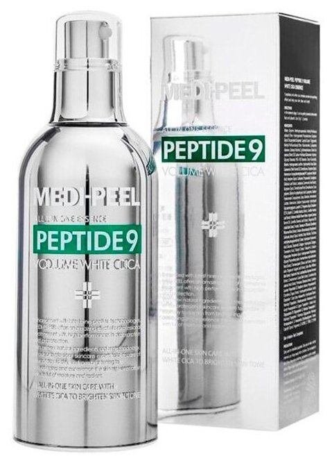 MEDI-PEEL Peptide 9 Volume White Cica Essence Эссенция выравнивающая тон, 100 мл