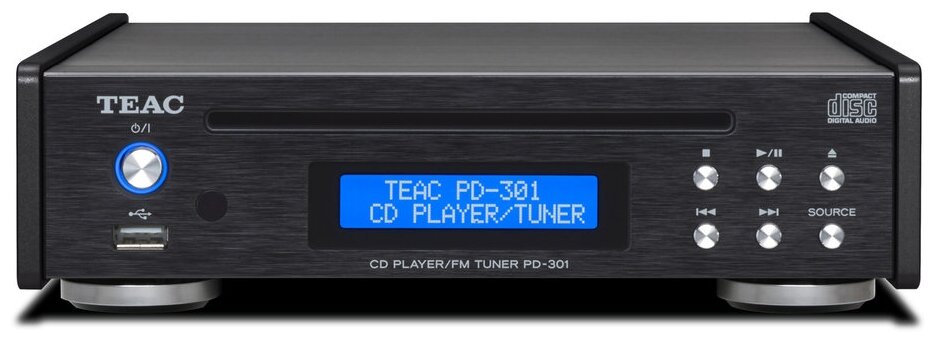 CD-плеер/FM-тюнер TEAC PD-301-X Black