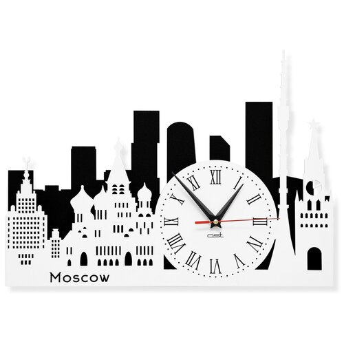 фото Настенные часы "moscow" 30х41 ost