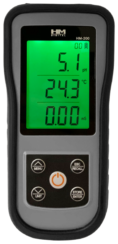 Измеритель pH EC TDS метр термометр HM Digital HM-200