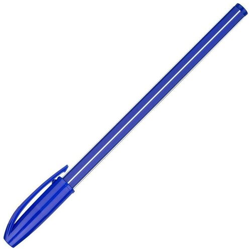 Ручка шариковая одноразовая Attache Economy (0.7мм, синий цвет чернил, синий корпус) 1шт.