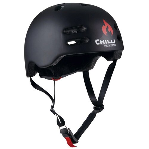 фото Шлем chilli 2021 inmold helmet - 55-58cm black (us:m)