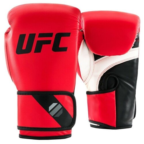 Перчатки UFC PRO FITNESS тренировочные для спарринга 16 унций (красные)