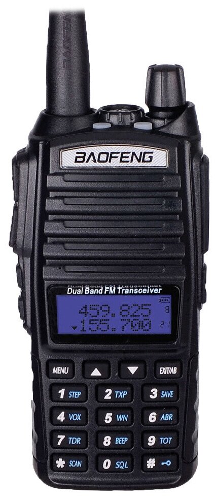 Радиостанция портативная (рация) Baofeng UV-82 (8W) 2 режима мощности