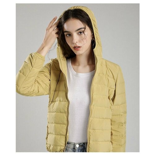 фото Куртка женская утепленная/пуховая куртка ультралегкая/ куртка пуховая с капюшоном китай