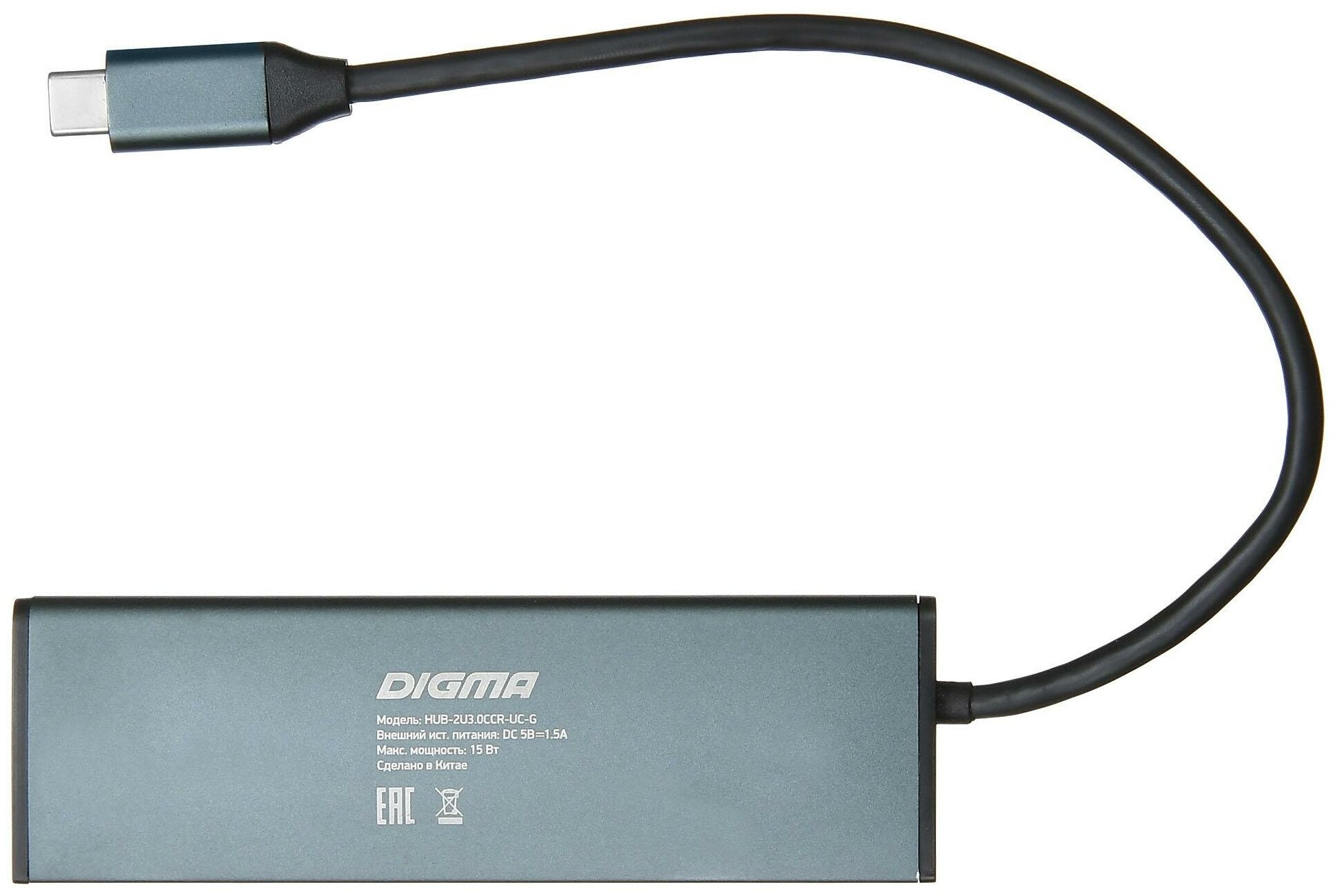 USB-концентратор Digma - фото №2