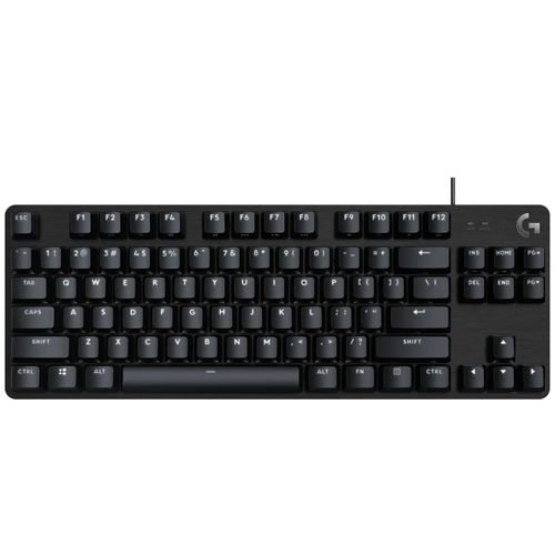 Игровая клавиатура Logitech G G413 TKL SE Kailh Brown, черный, английская игровая клавиатура logitech g g413 se черный английская