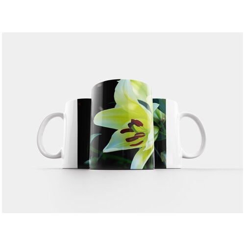 фото Кружка "лили, желтый, закрыть" 320 мл lotsprints