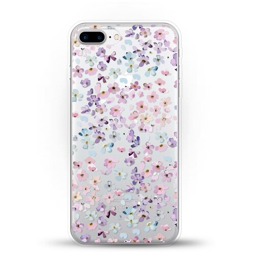 фото Силиконовый чехол цветочки на apple iphone 8 plus andy & paul