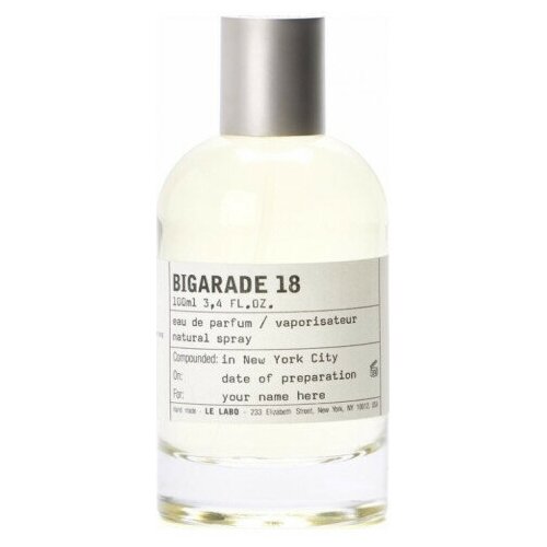 Парфюмерная вода Le Labo BIGARADE 18 50ml bigarade 18 парфюмерная вода 50мл