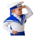 Карнавальный костюм «Моряк», бескозырка, воротник, 5-7 лет, Бока