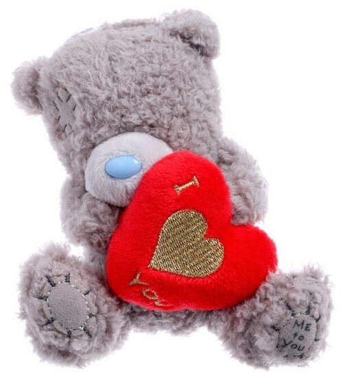Игрушка мягкая «Мишка Тедди» сердце, 10 см