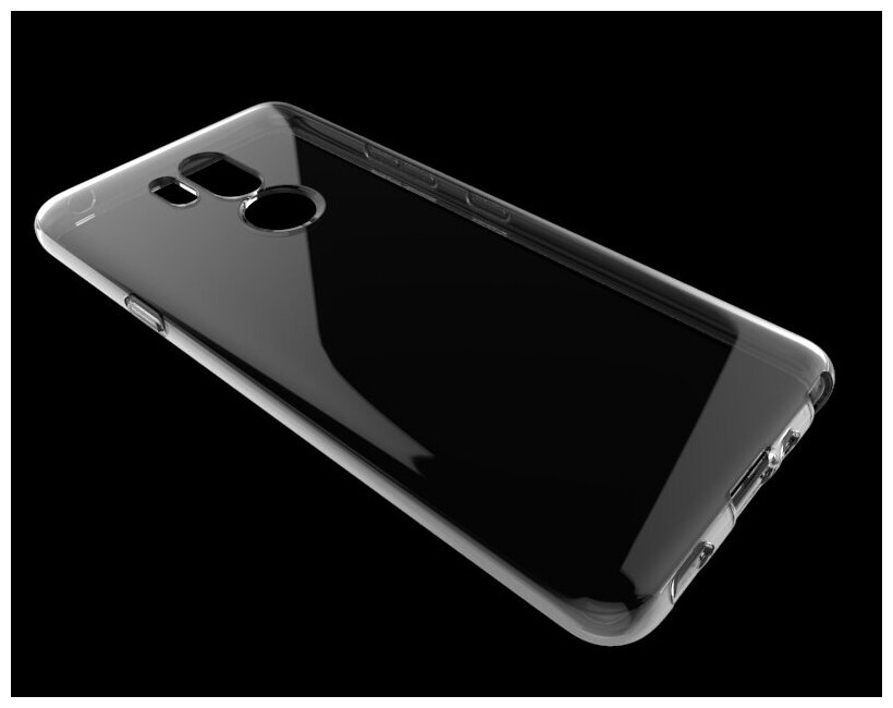 Чехол панель-накладка Чехол. ру для LG G7 ThinQ / LG G7 ультра-тонкая полимерная из мягкого качественного силикона прозрачная
