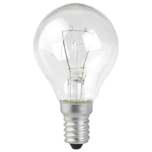 фото Эра (10 шт.) лампа накаливания эра e14 40w 2700k прозрачная лон дш40-230-e14-cl c0039814