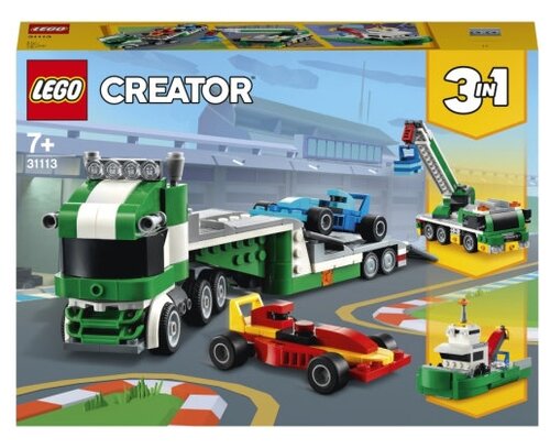 Конструктор LEGO Creator 31113 Транспортировщик гоночных автомобилей, 328 дет.