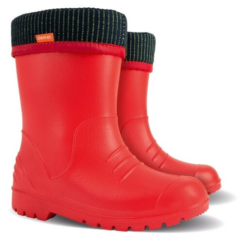 фото Сапоги demar размер 22-23, красный