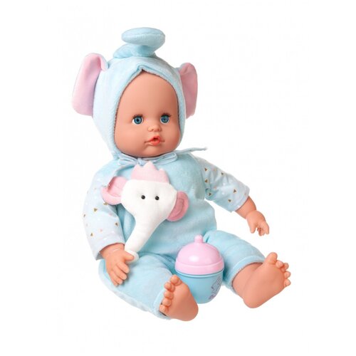 фото Пупс junfa "baby ardana", 40 см, в комбинезоне, "слоненок", с аксессуарами, в коробке (wj-b8777) junfa toys