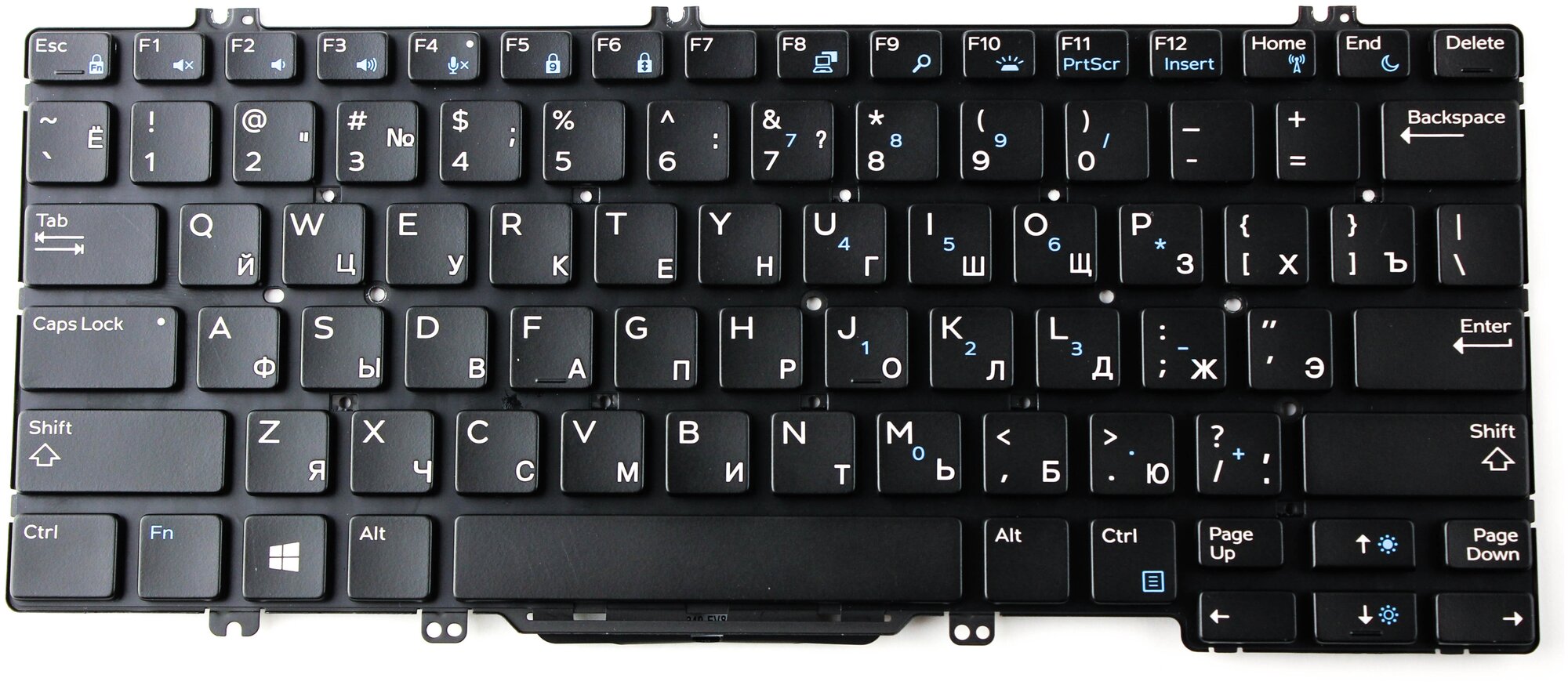 Клавиатура для ноутбука Dell 5280 5288 5289 7280 С подсветкой p/n: PK131S53B00, DLM16C83USJ698